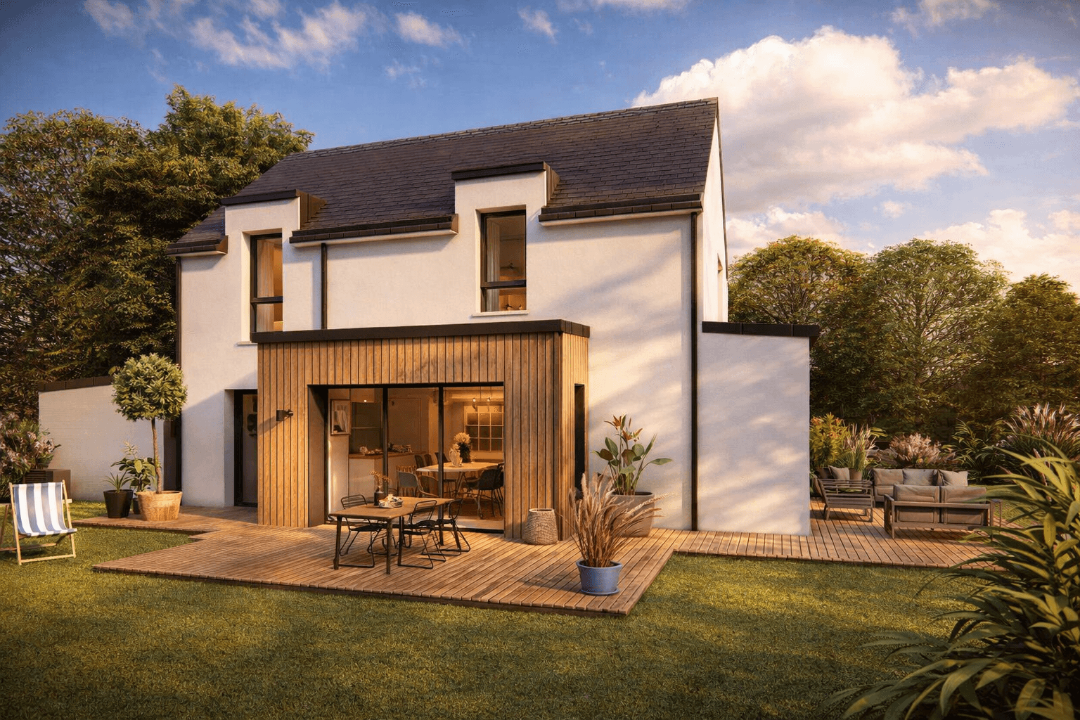 Maison+Terrain à Domloup Exclusivité :  - Photo 1