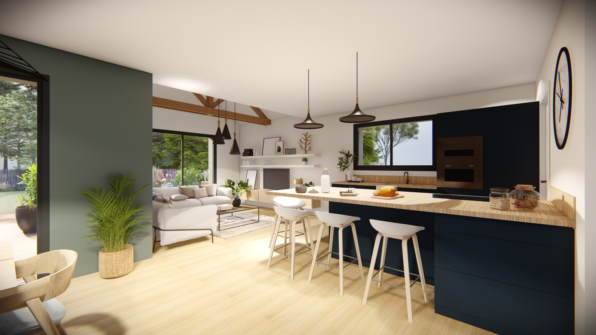 Maison+Terrain à Vignoc - Photo Maison+Terrain à Vignoc - Photo 1