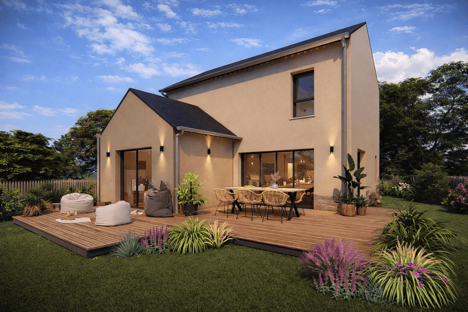 Maison+Terrain à Vignoc - Photo 1