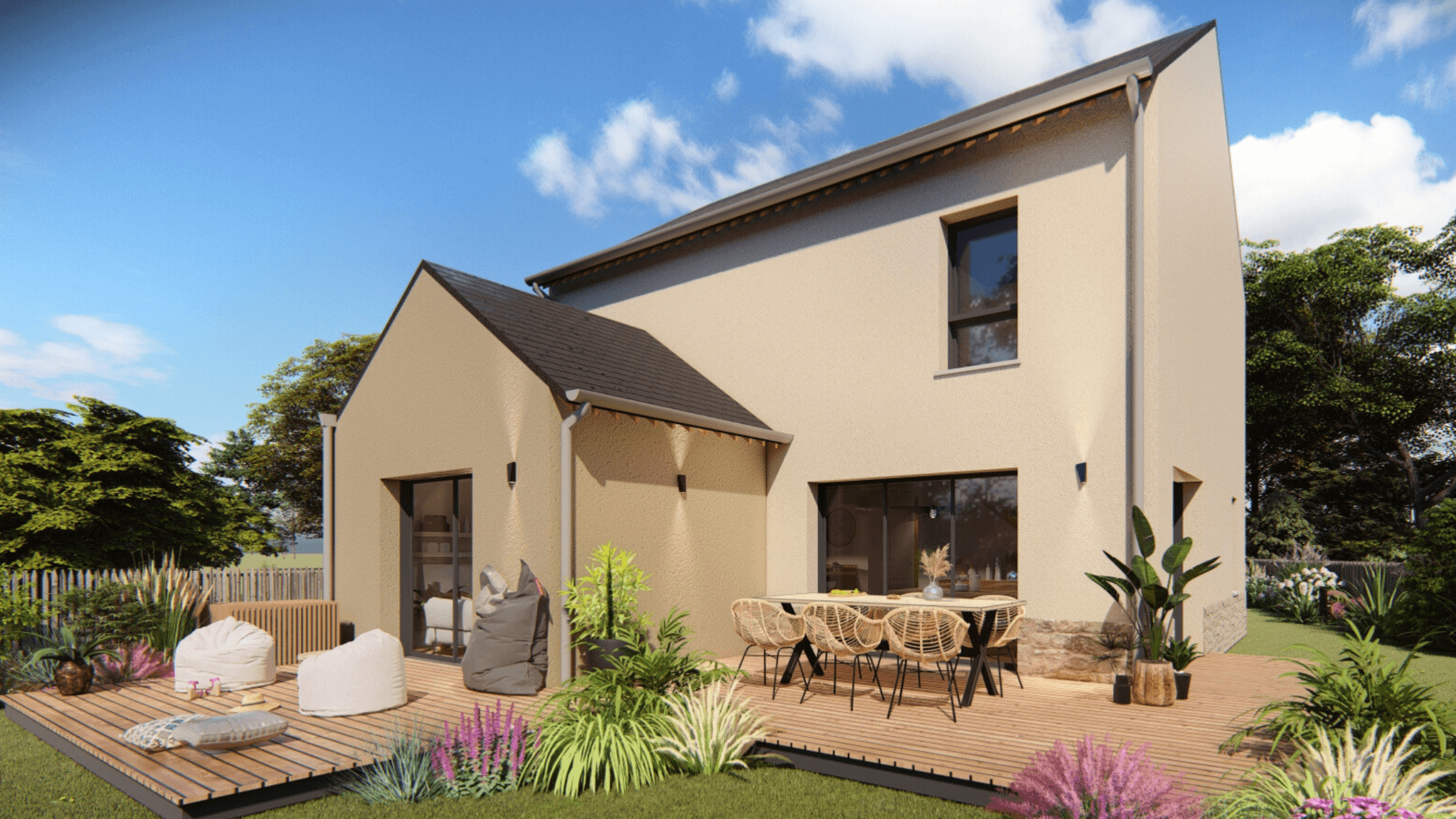 Maison+Terrain à Mordelles - Photo 1