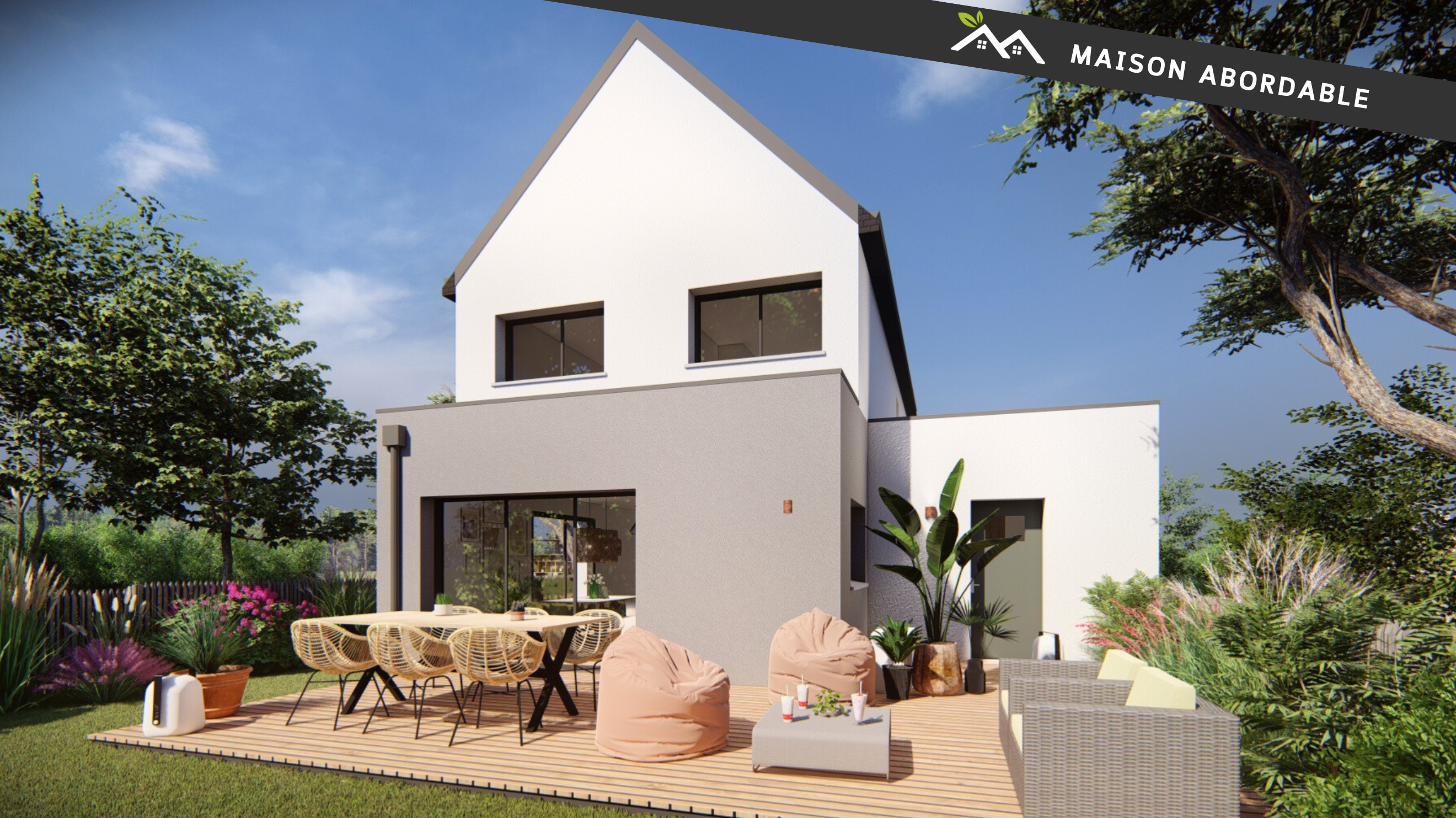 Maison+Terrain à Domloup Exclusivité :  - Photo Maison+Terrain à Domloup Exclusivité :  - Photo 1