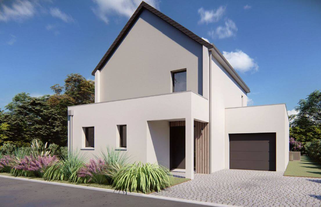 Maison+Terrain à La Chapelle-des-Fougeretz - Photo 1