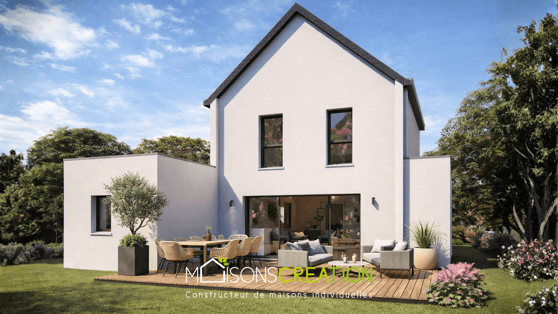 Maison+Terrain à La Chapelle-des-Fougeretz - Photo 1