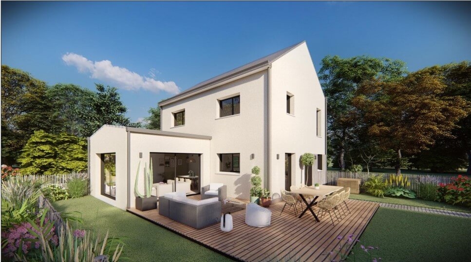 Maison+Terrain à Saint-Guinoux - Photo 1