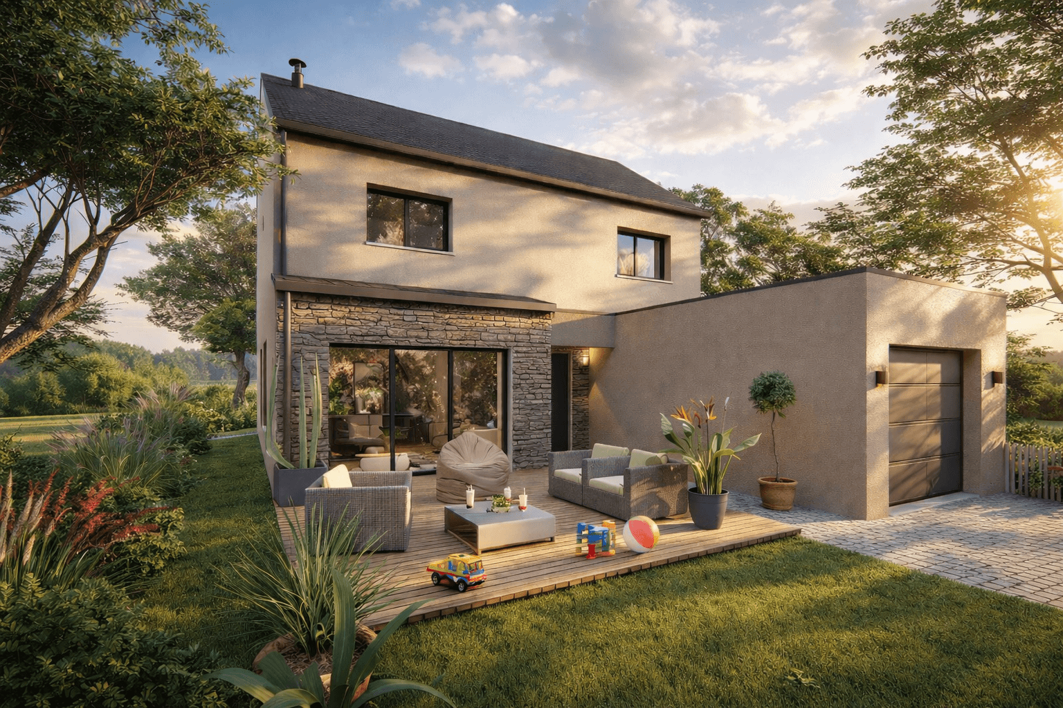 Maison+Terrain à Saint-Père Exclusivité :  - Photo 1