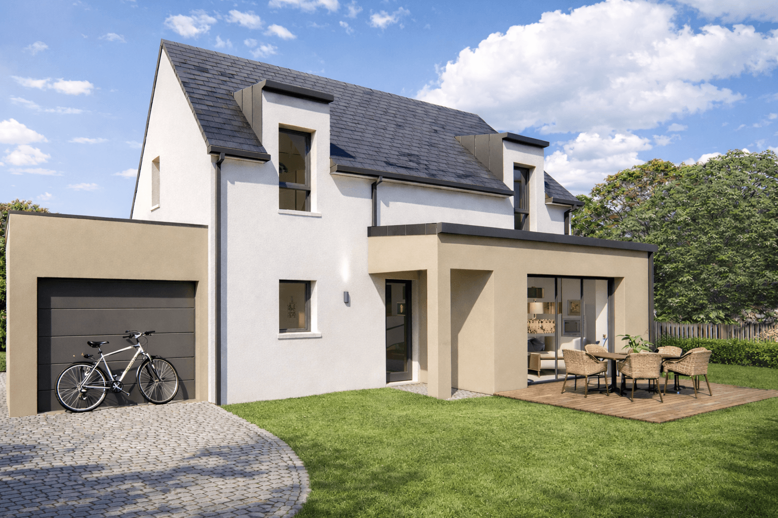 Maison+Terrain à Saint-Coulomb - Photo 1