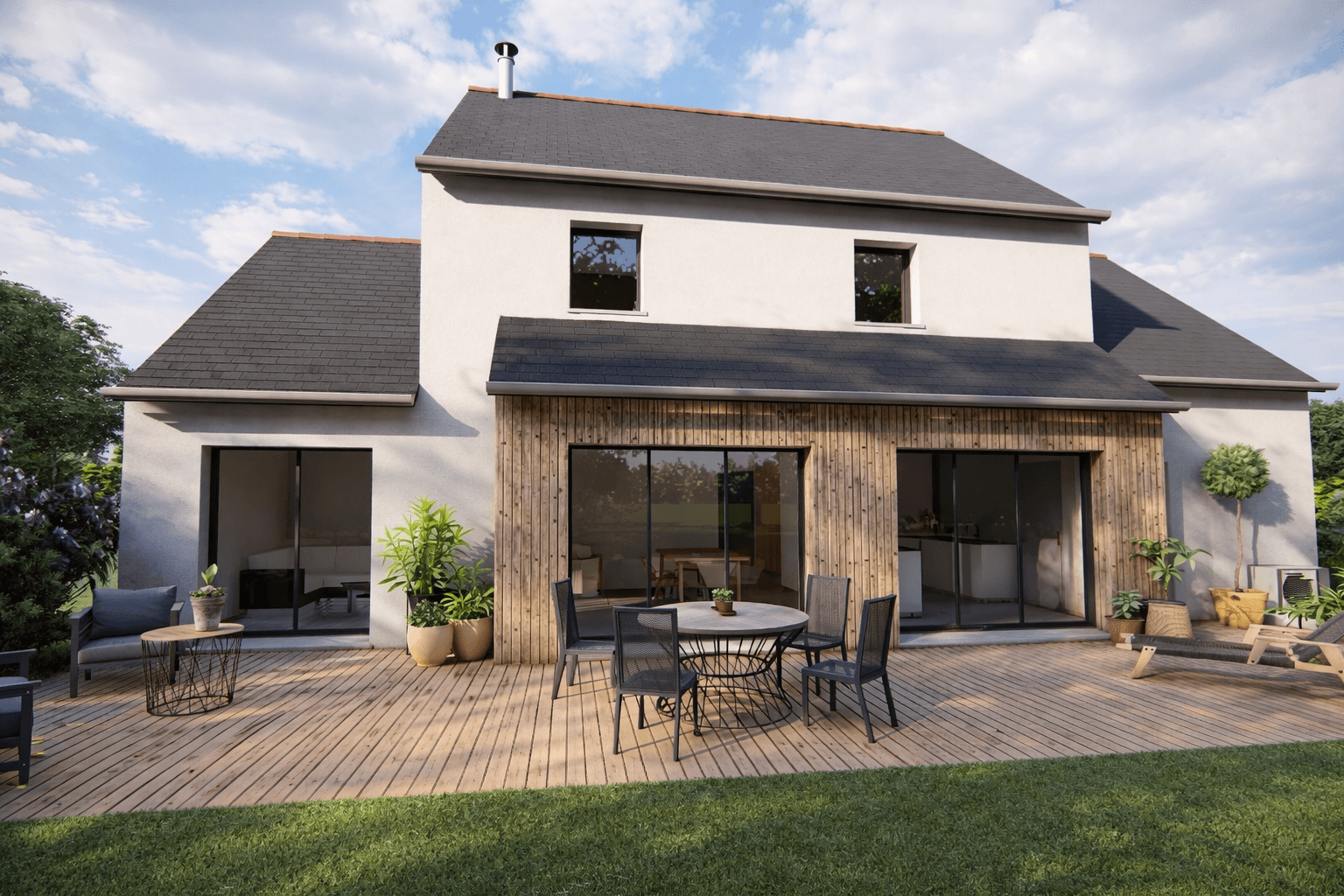 Maison+Terrain à Cherrueix - Photo 1