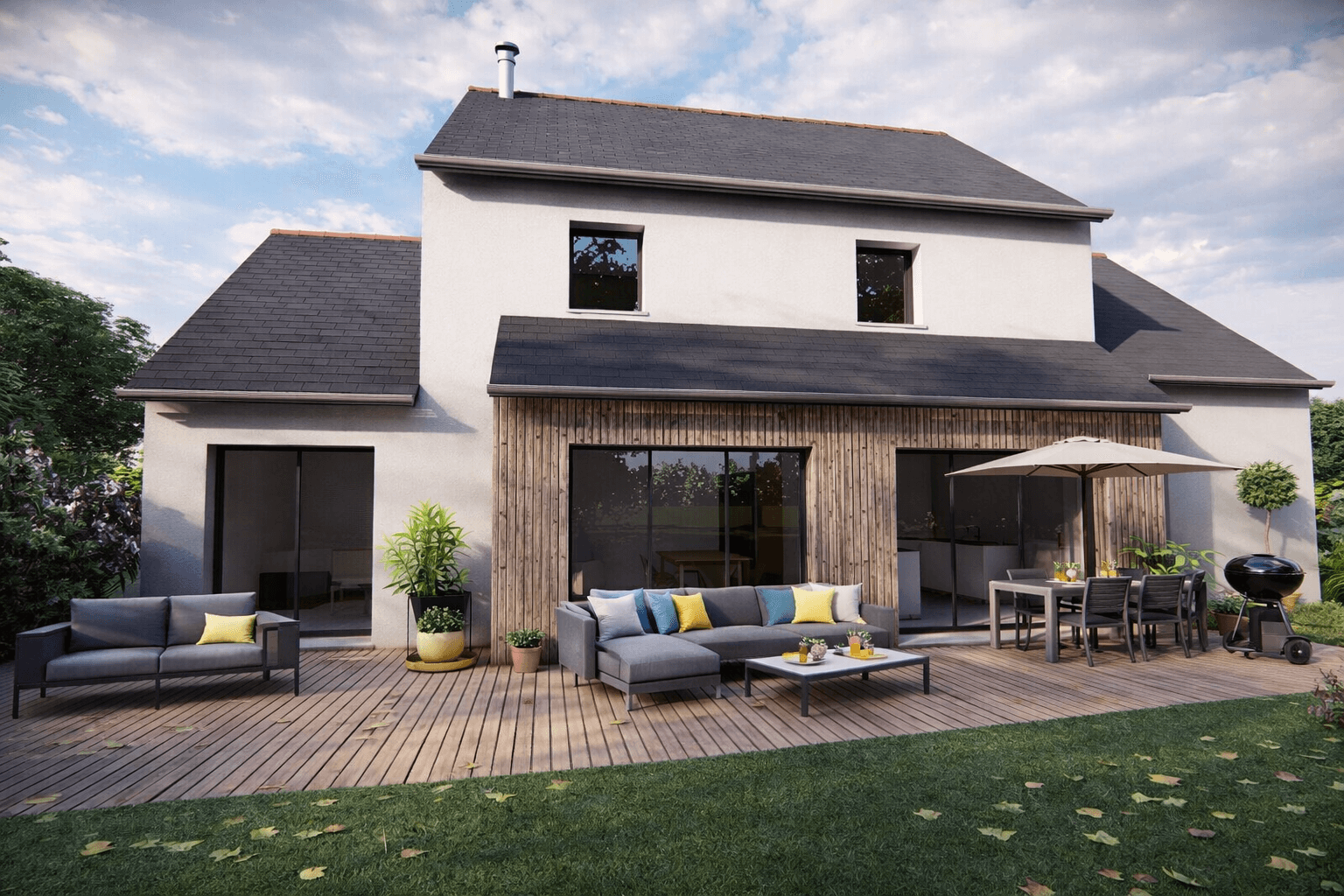 Maison+Terrain à Baguer-Pican - Photo 1