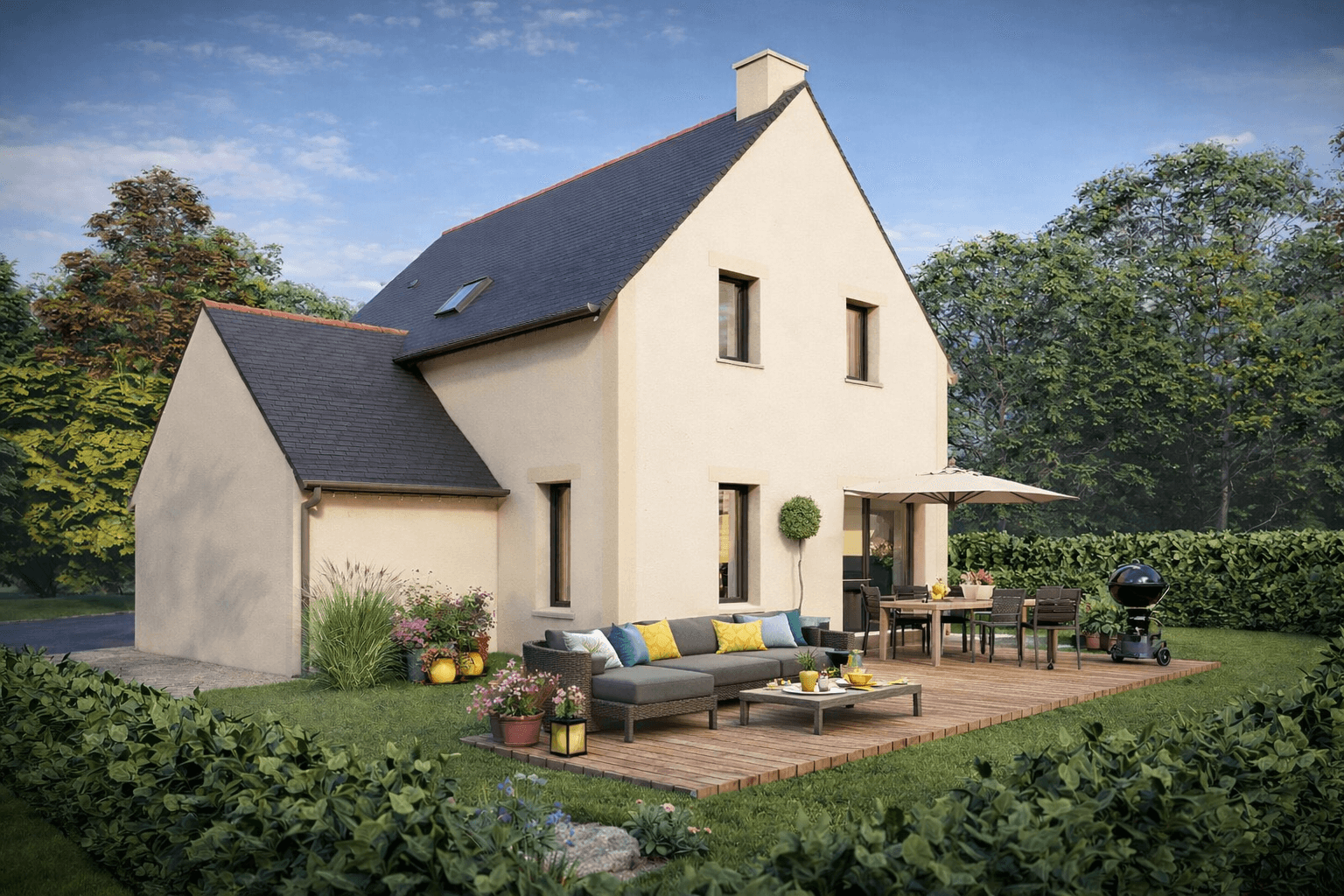 Maison+Terrain à Saint-Coulomb - Photo 1