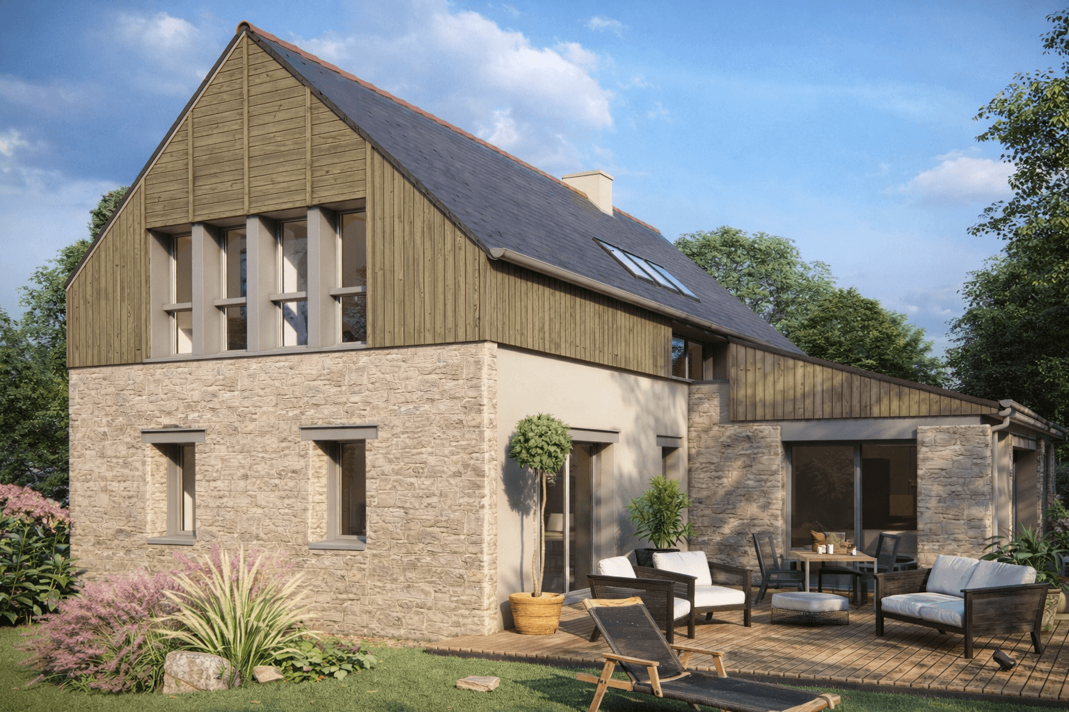 Maison+Terrain à Saint-Lunaire - Photo 1