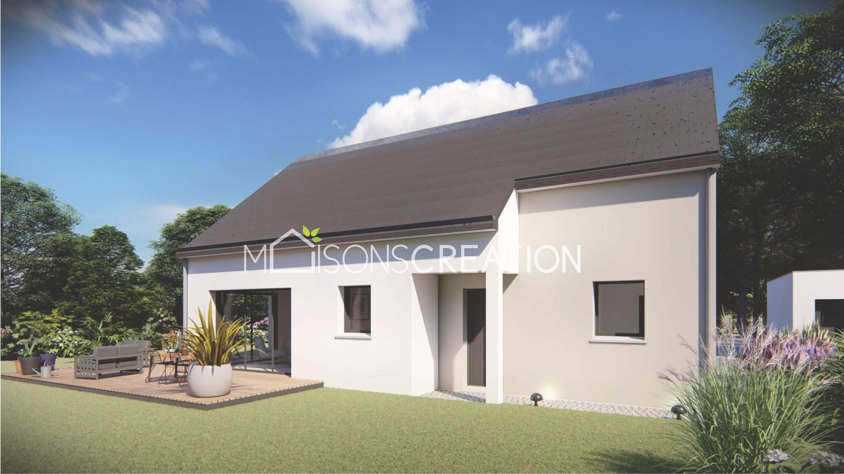 Maison+Terrain à Le Vivier-sur-Mer - Photo 1