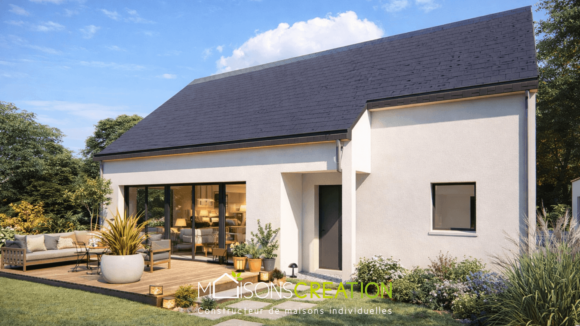 Maison+Terrain à Le Vivier-sur-Mer - Photo 1