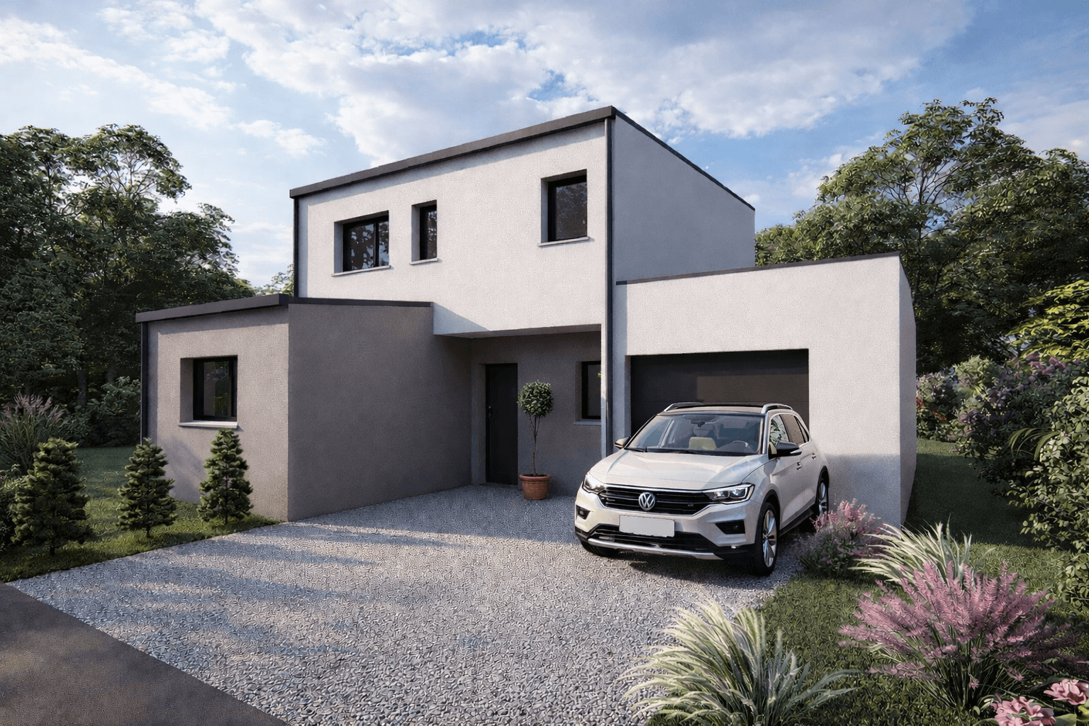 Maison+Terrain à Bréal-sous-Montfort - Photo 1