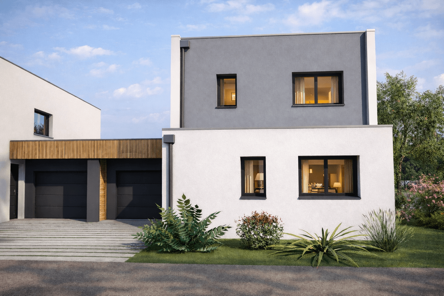 Maison+Terrain à Saint-Aubin-des-Landes - Photo 1