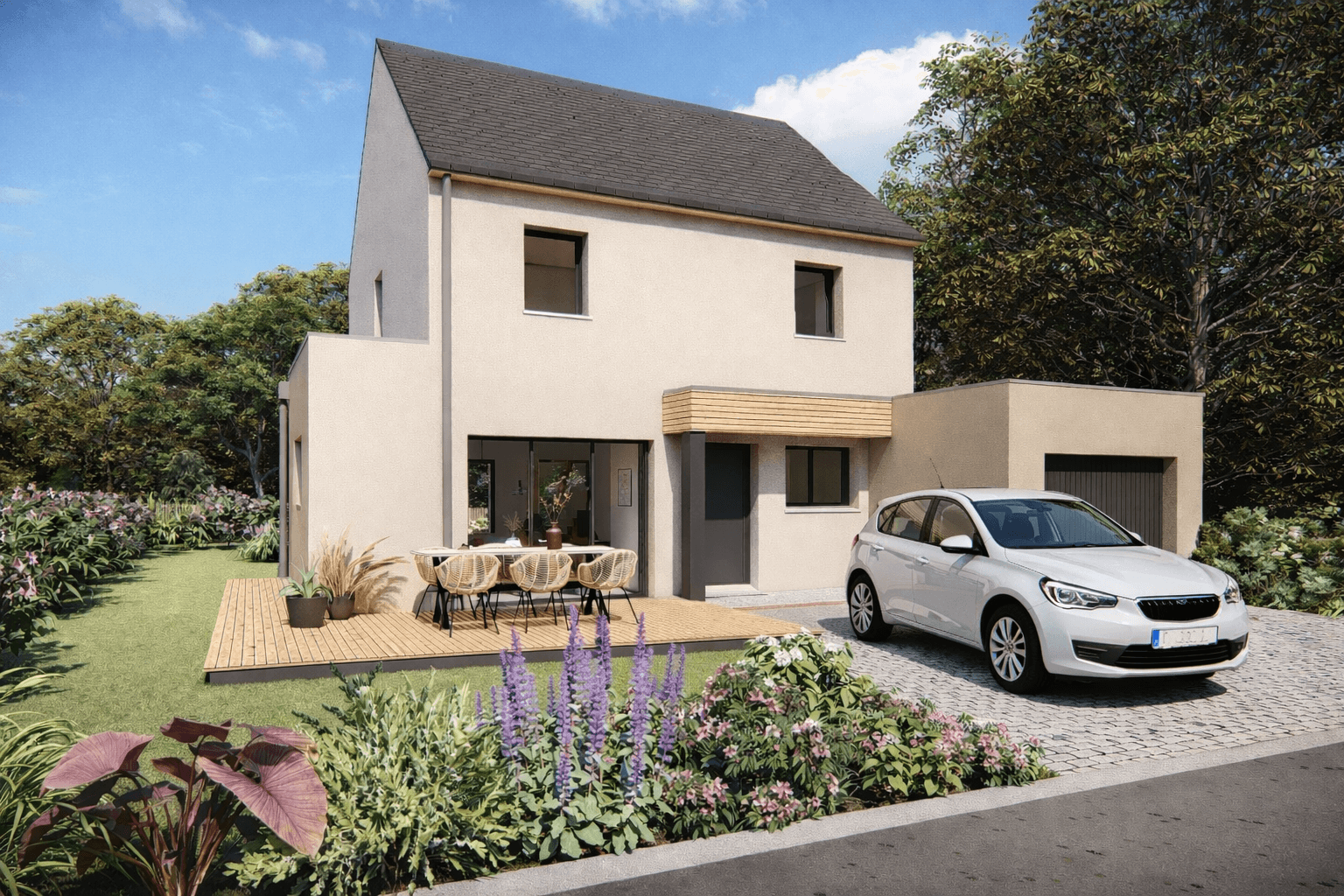 Maison+Terrain à Crevin - Photo 1