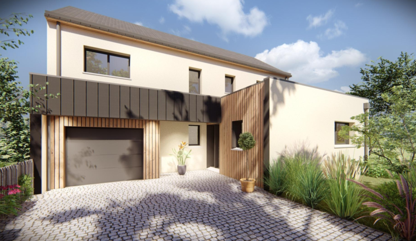 Maison+Terrain à Cesson-Sévigné - Photo Maison+Terrain à Cesson-Sévigné - Photo 1