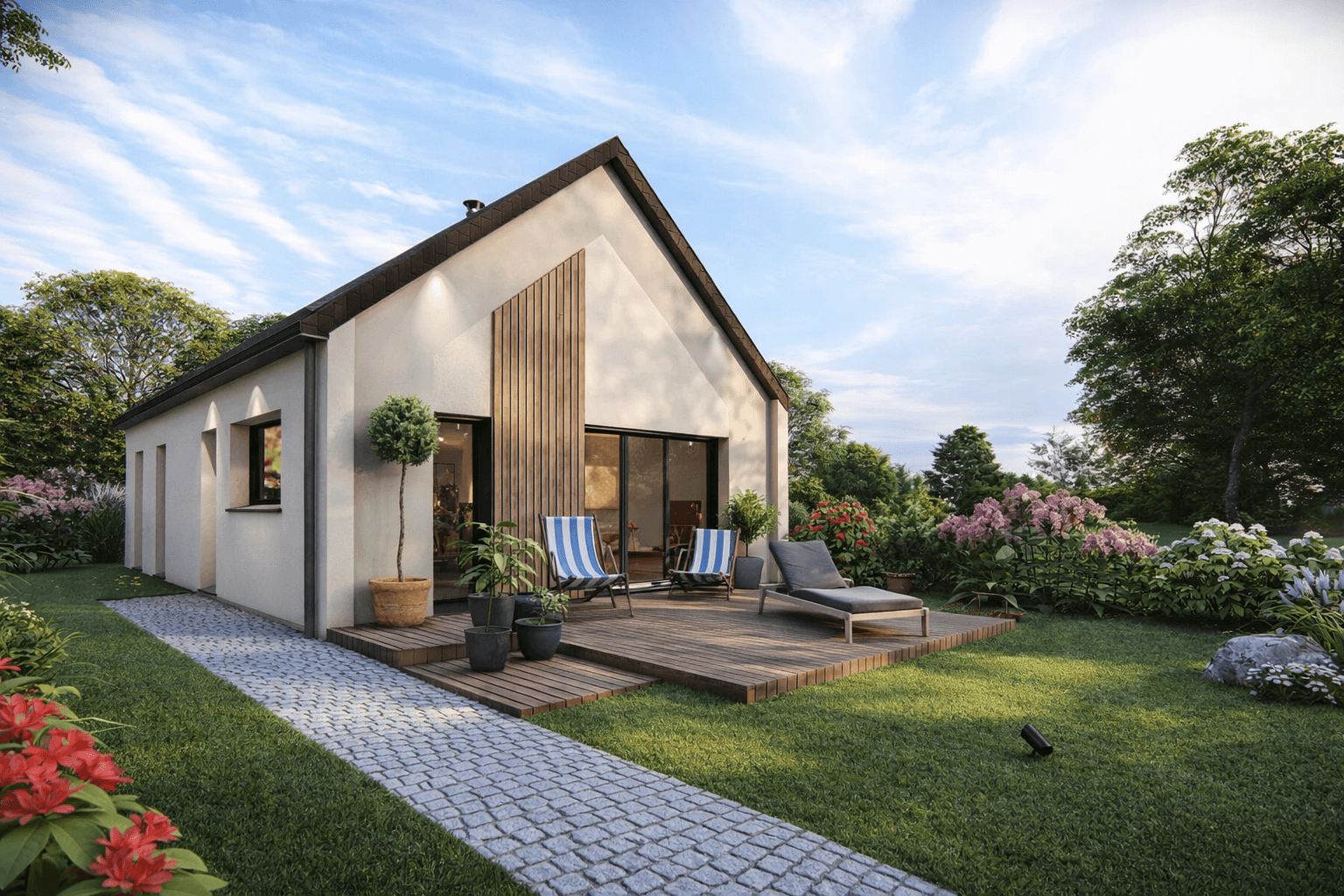 Maison+Terrain à Val-d'Izé - Photo 1