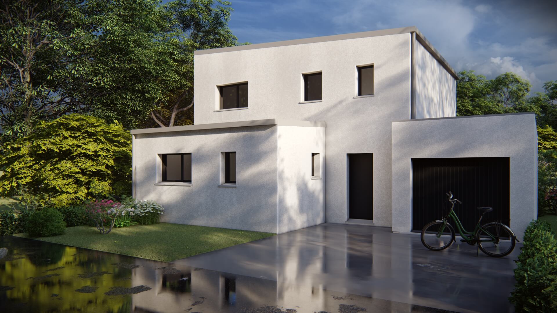 Maison+Terrain à Montreuil-le-Gast - Photo 1