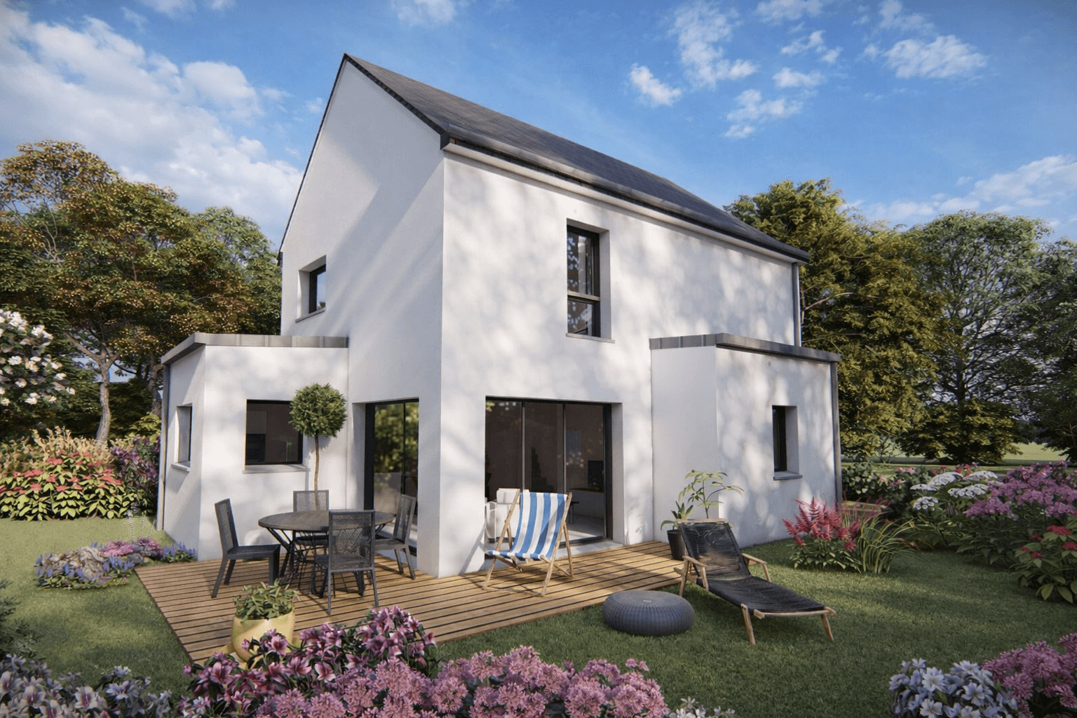 Maison+Terrain à Gévezé - Photo 1