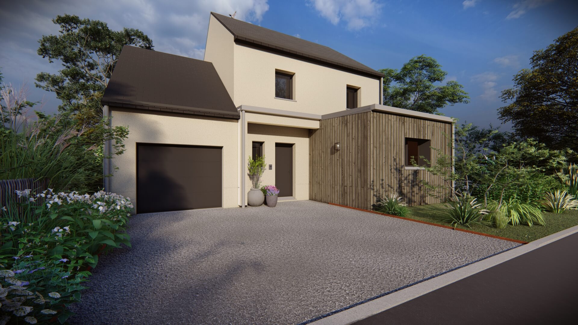 Maison+Terrain à Saint-Médard-sur-Ille - Photo 1