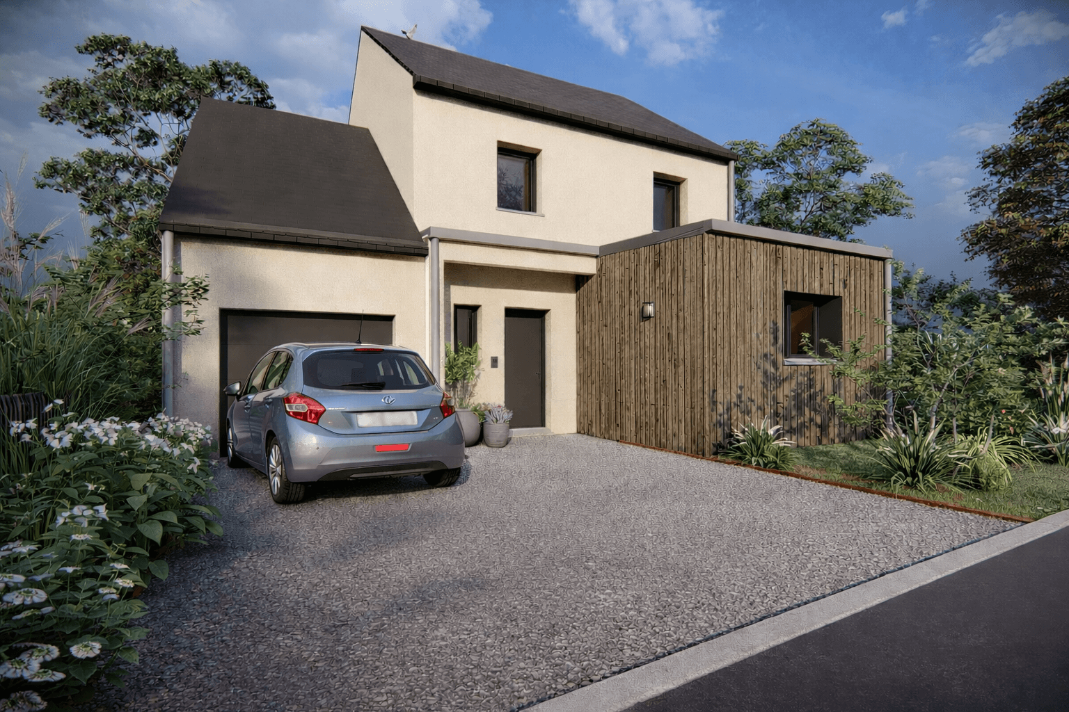 Maison+Terrain à Saint-Médard-sur-Ille - Photo 1