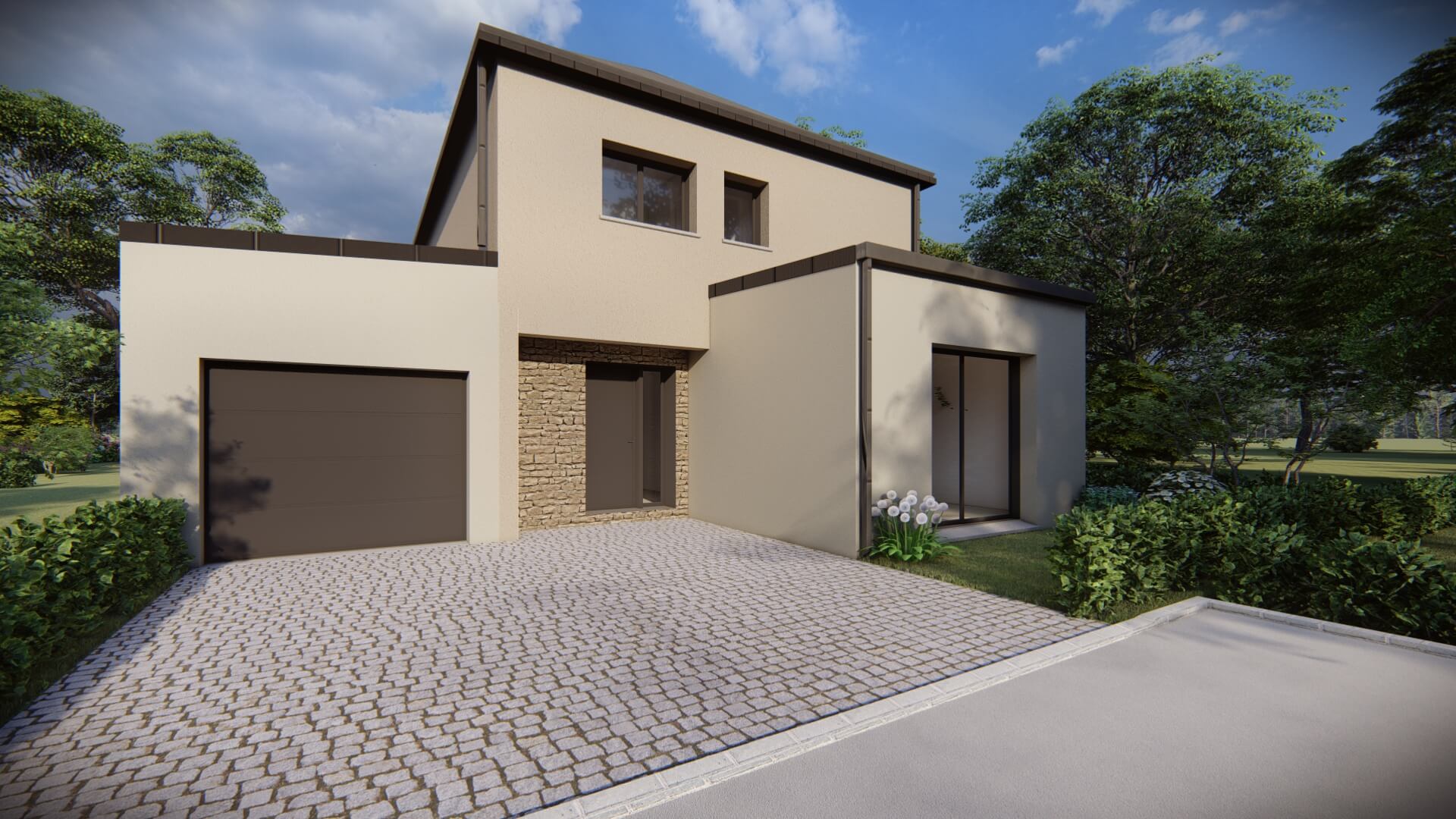 Maison+Terrain à Bourgbarré - Photo 1