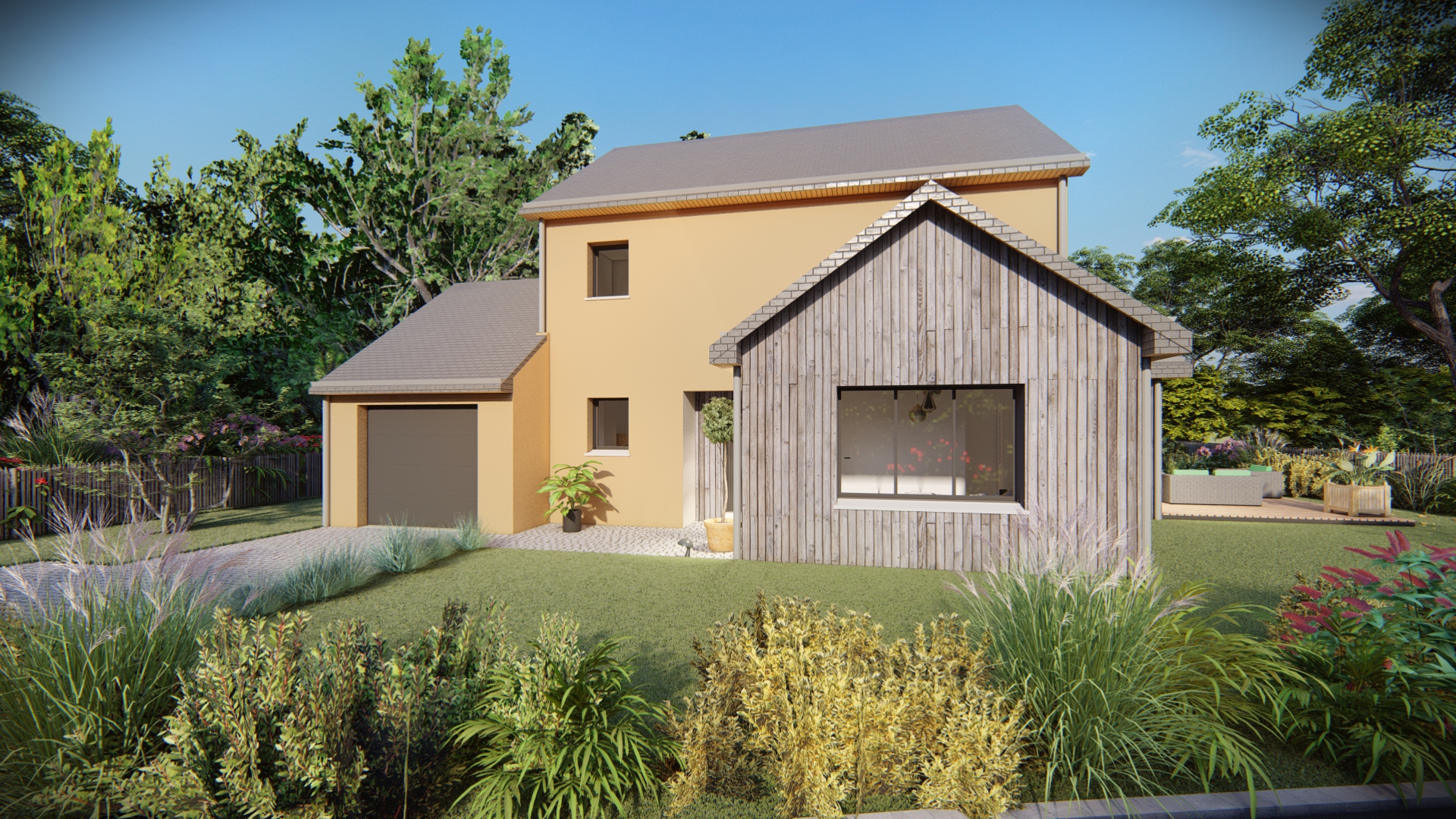 Maison+Terrain à Mordelles Exclusivité :  - Photo Maison+Terrain à Mordelles Exclusivité :  - Photo 1