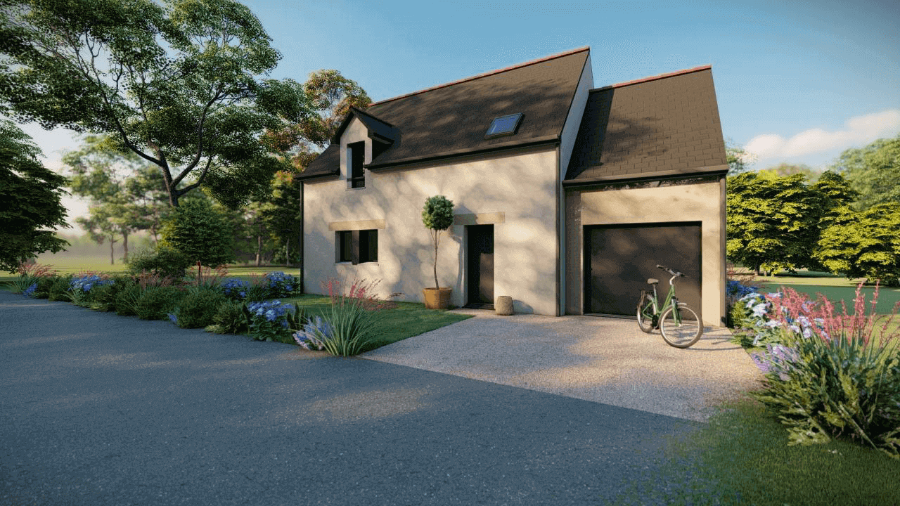 Maison+Terrain à La Baussaine - Photo Maison+Terrain à La Baussaine - Photo 1