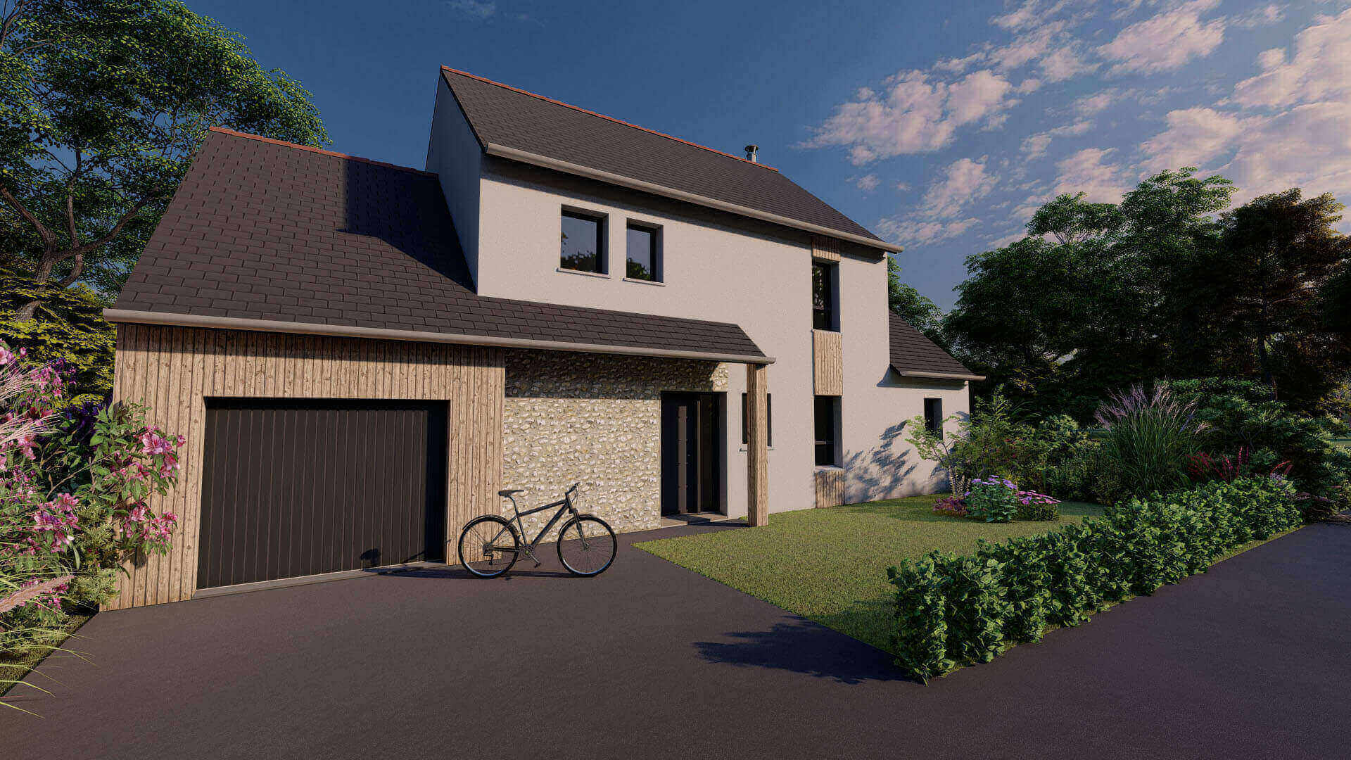 Maison+Terrain à Saint-Samson-sur-Rance - Photo Maison+Terrain à Saint-Samson-sur-Rance - Photo 1