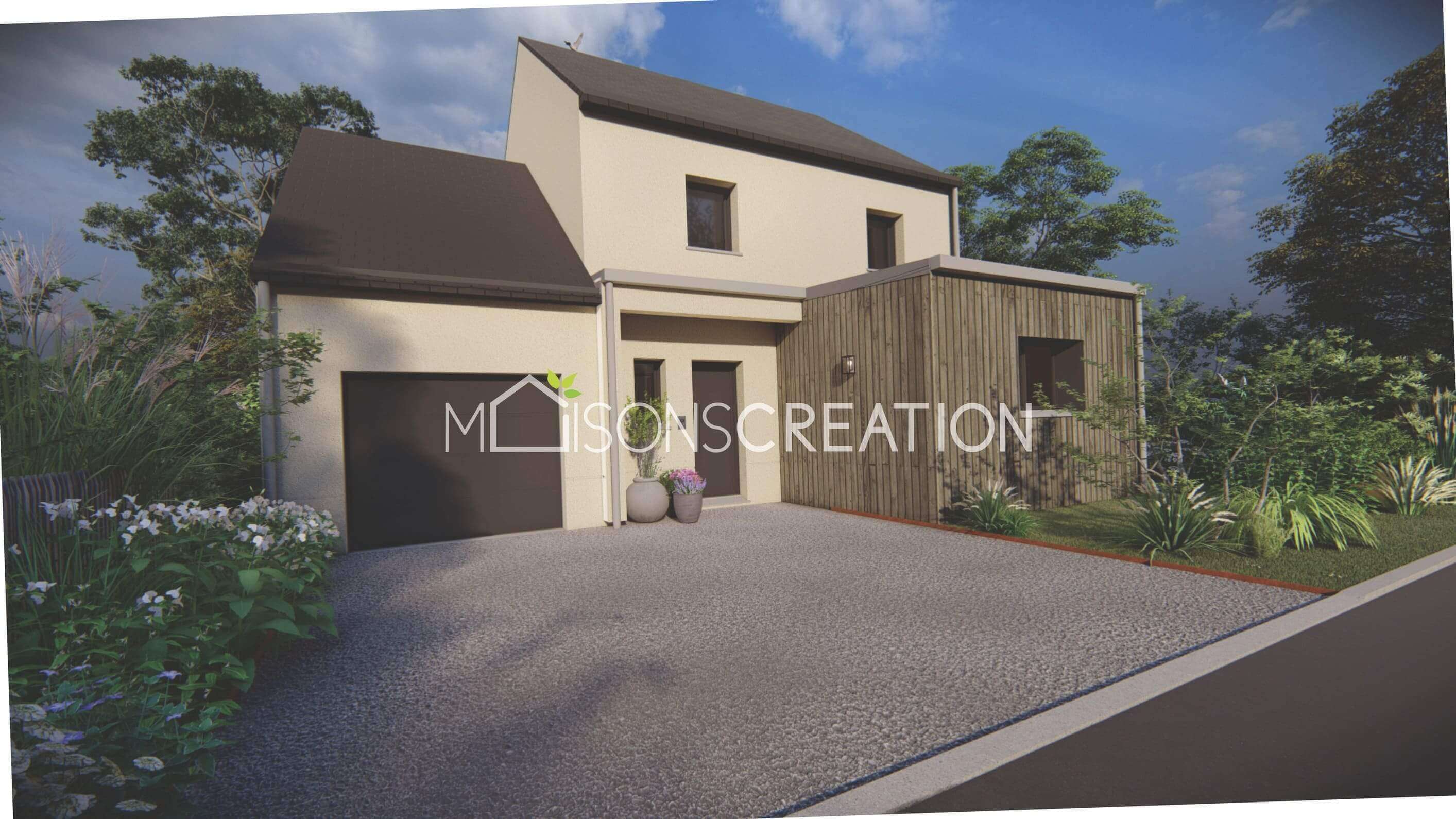 Maison+Terrain à Saint-Domineuc - Photo 1