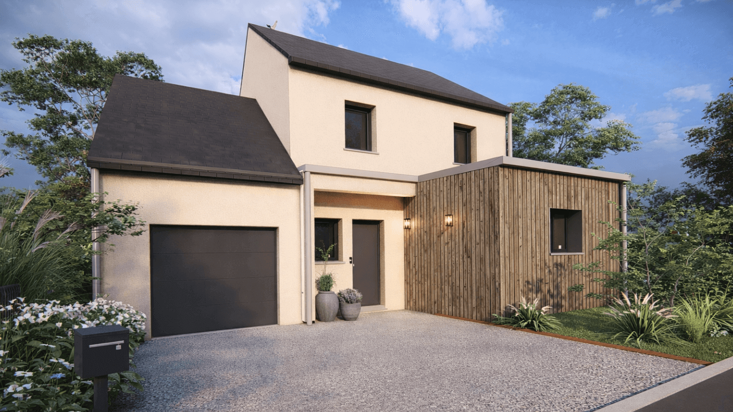 Maison+Terrain à Longaulnay - Photo 1