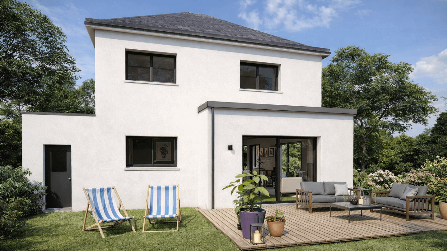 Maison+Terrain à Pleslin-Trigavou - Photo 1