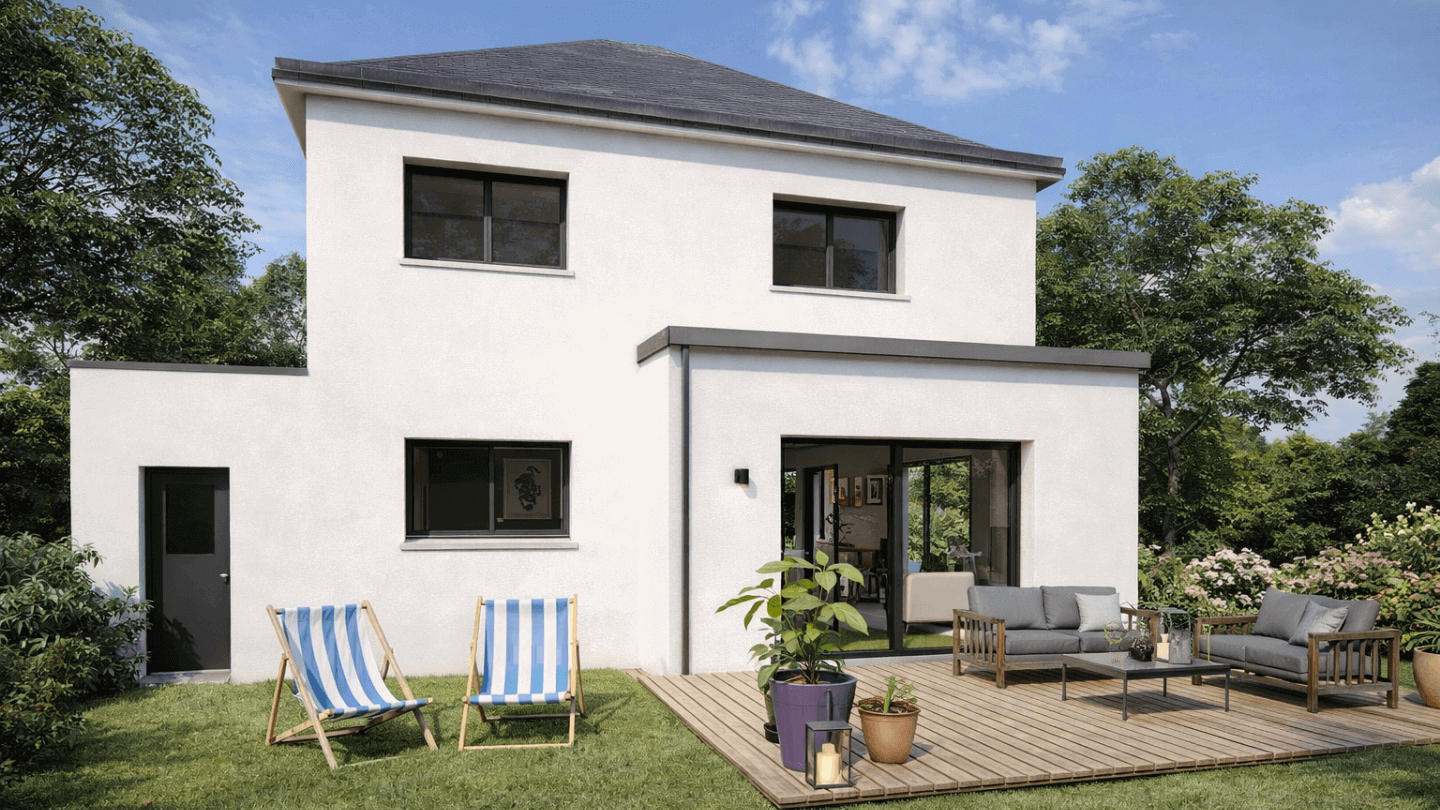 Maison+Terrain à Pleslin-Trigavou - Photo 1