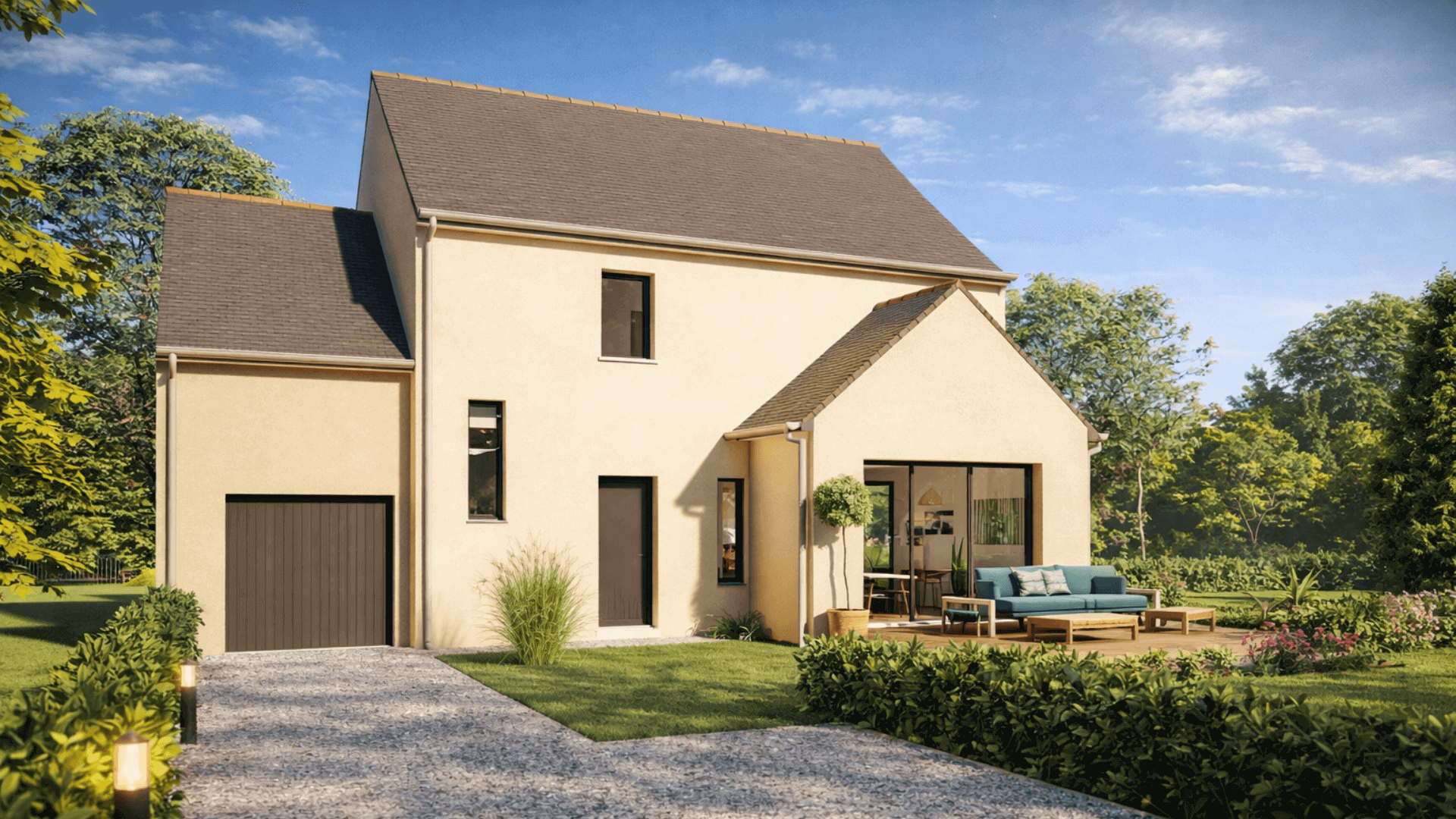 Maison+Terrain à Québriac - Photo 1