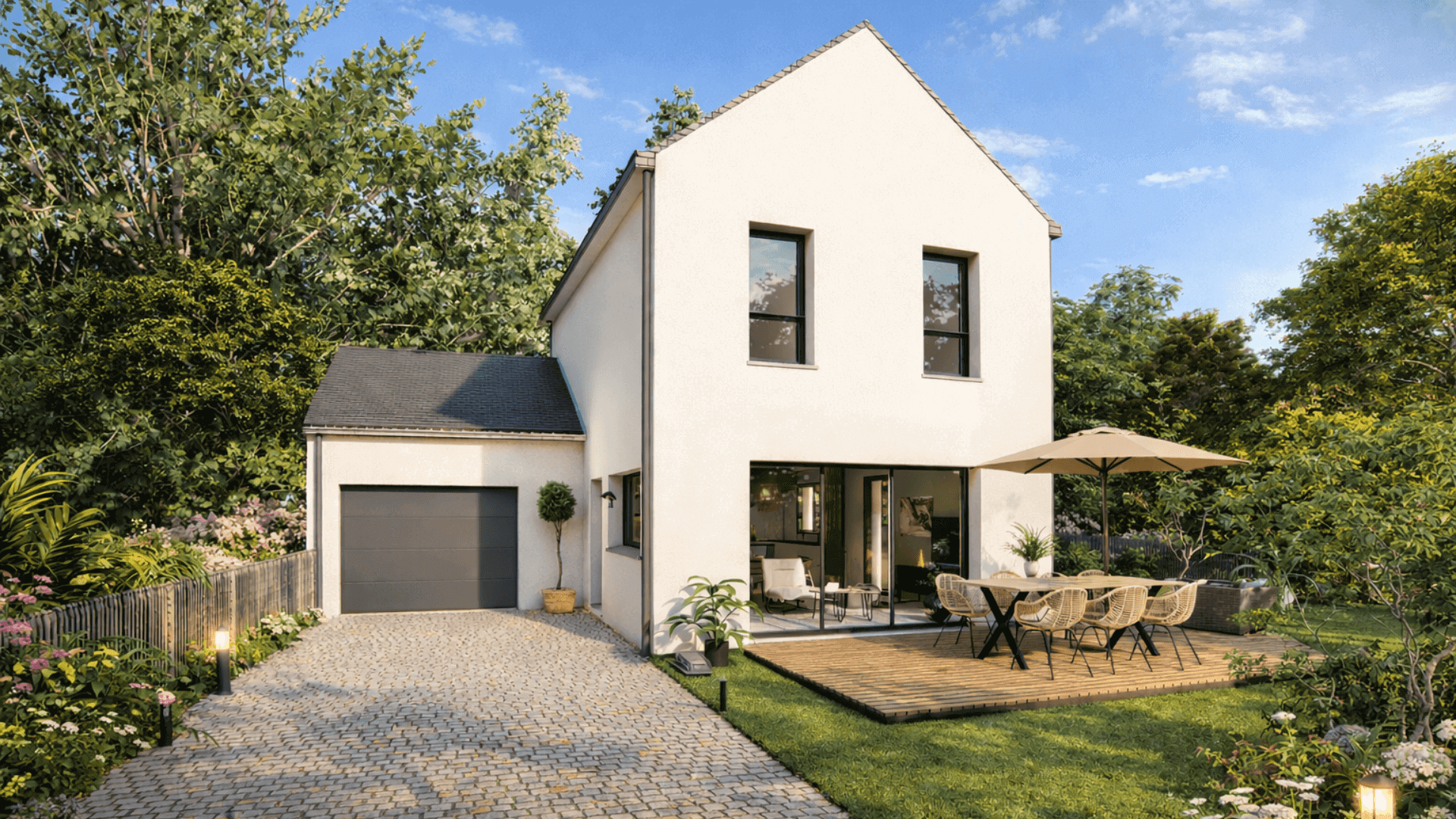 Maison+Terrain à La Chapelle-aux-Filtzméens - Photo 1
