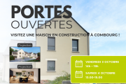 Découvrez nos Portes Ouvertes les 3 et 4 octobre à Combourg ! Visitez une maison de 95 m² en construction, échangez avec nos commerciaux et explorez les terrains disponibles dans le lotissement La Croix Chenot. Événement ouvert à tous.