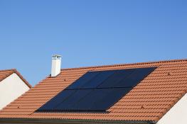 capteurs photovoltaïques sur toiture