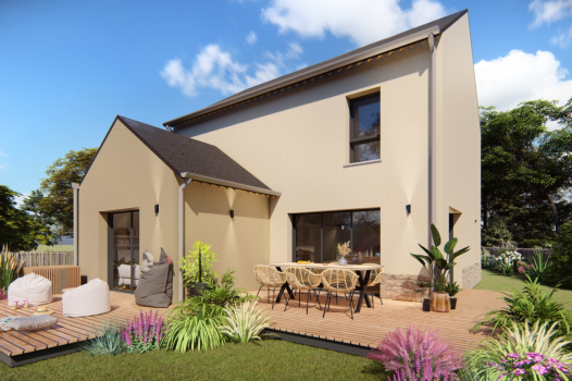 Maison+Terrain à Noyal-Châtillon-sur-Seiche - Photo Maison+Terrain à Noyal-Châtillon-sur-Seiche - Photo