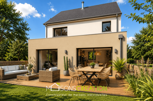 Maison+Terrain à L'Hermitage - Photo