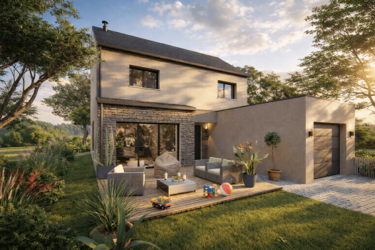 Maison+Terrain à Saint-Père Exclusivité :  - Photo