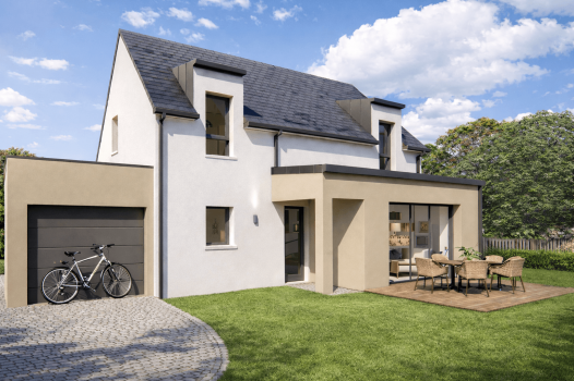 Maison+Terrain à Saint-Coulomb - Photo