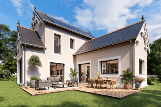 Maison+Terrain à Saint-Coulomb - Photo