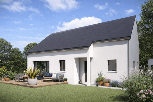 Maison+Terrain à Baguer-Morvan - Photo