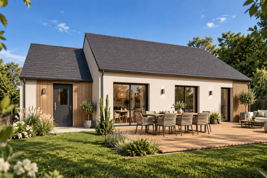 Maison+Terrain à Guichen - Photo