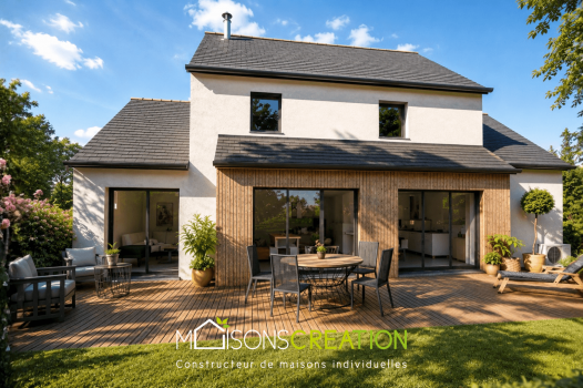 Maison+Terrain à Montauban-de-Bretagne - Photo