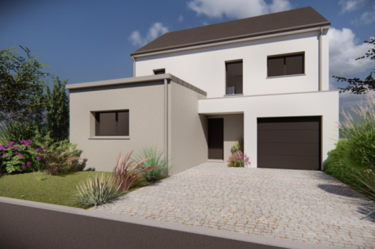 Maison+Terrain à Saint-Aubin-d'Aubigné - Photo Maison+Terrain à Saint-Aubin-d'Aubigné - Photo