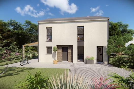 Maison+Terrain à Saint-Maugan - Photo