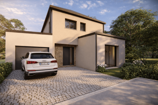 Maison+Terrain à Bourgbarré - Photo