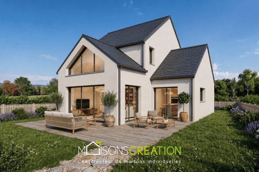 Maison+Terrain à La Chapelle-des-Fougeretz - Photo