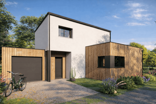 Maison+Terrain à Saint-Domineuc - Photo